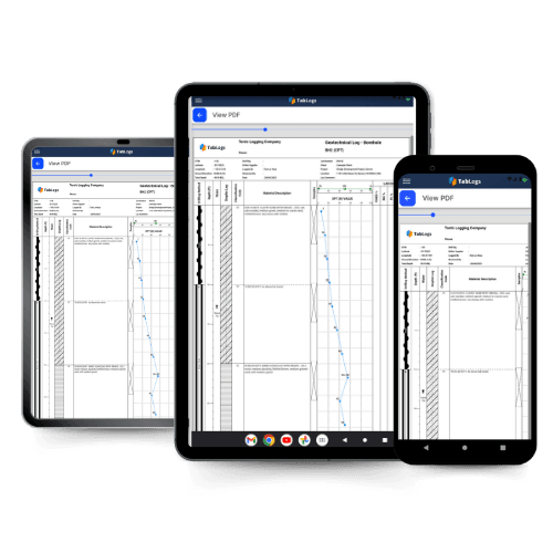 Field-Ready Borehole Logging Software with Offline Sync
