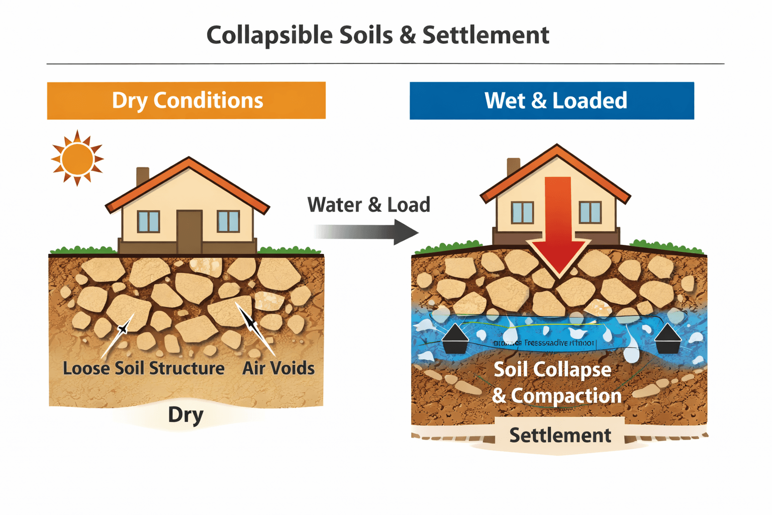 collapsible soils graphic